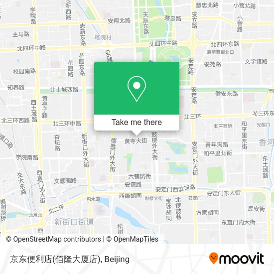 京东便利店(佰隆大厦店) map