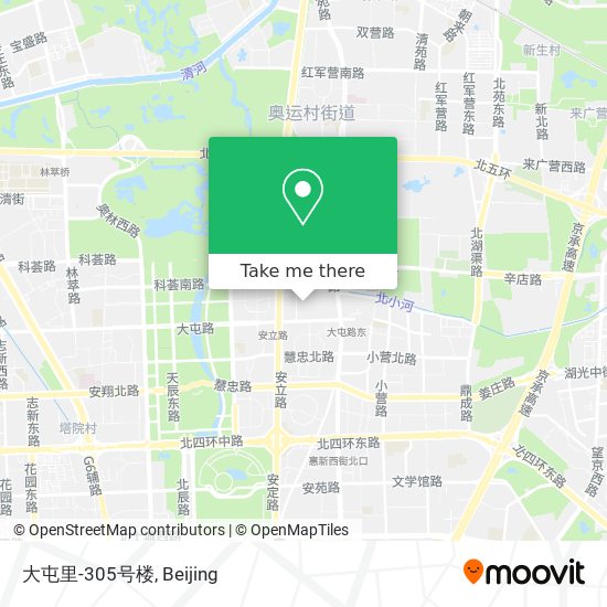 大屯里-305号楼 map