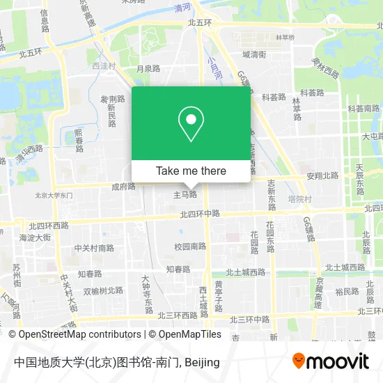 中国地质大学(北京)图书馆-南门 map