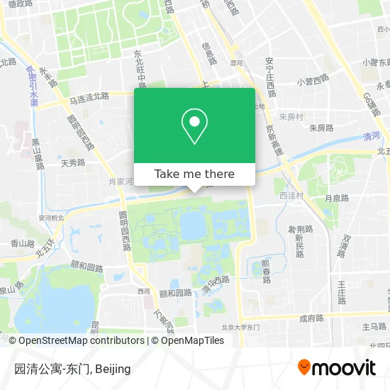 园清公寓-东门 map