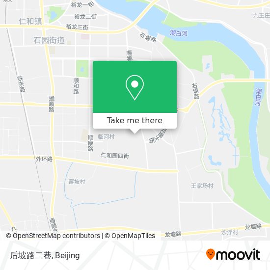 后坡路二巷 map