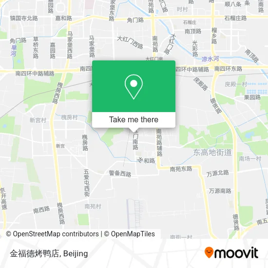 金福德烤鸭店 map