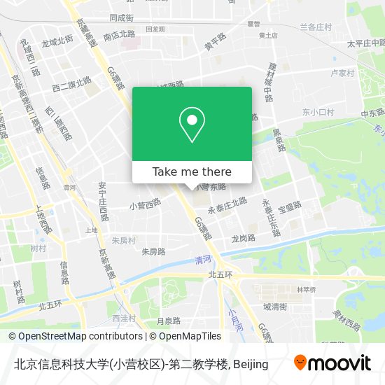 北京信息科技大学(小营校区)-第二教学楼 map