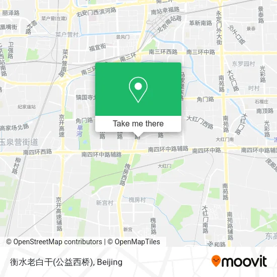 衡水老白干(公益西桥) map