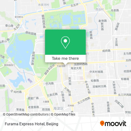 Furama Express Hotel map