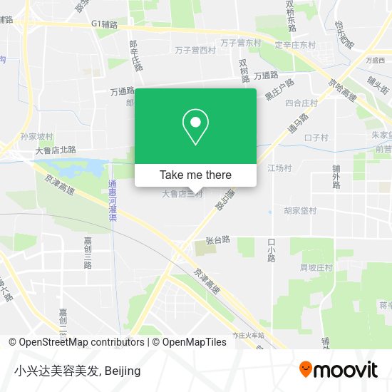 小兴达美容美发 map