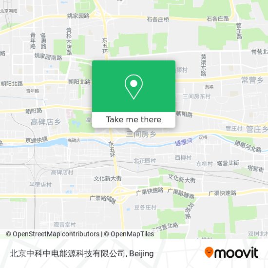 北京中科中电能源科技有限公司 map