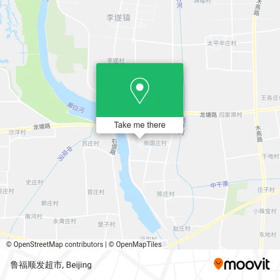 鲁福顺发超市 map
