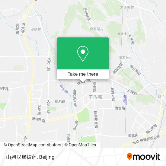 山姆汉堡披萨 map