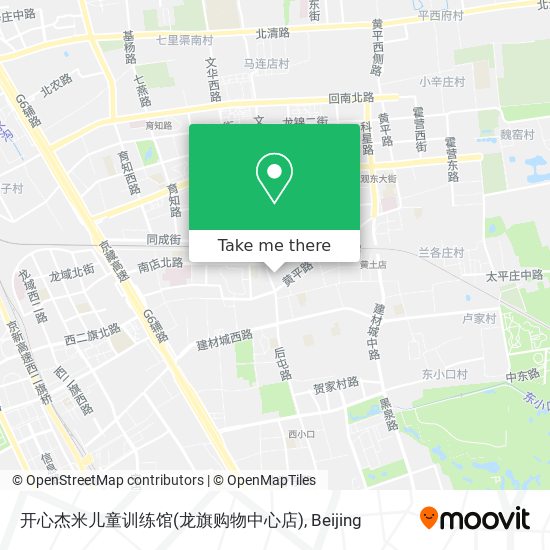 开心杰米儿童训练馆(龙旗购物中心店) map