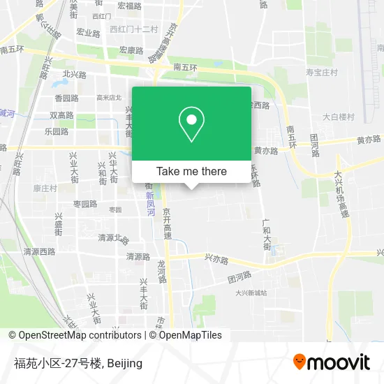 福苑小区-27号楼 map