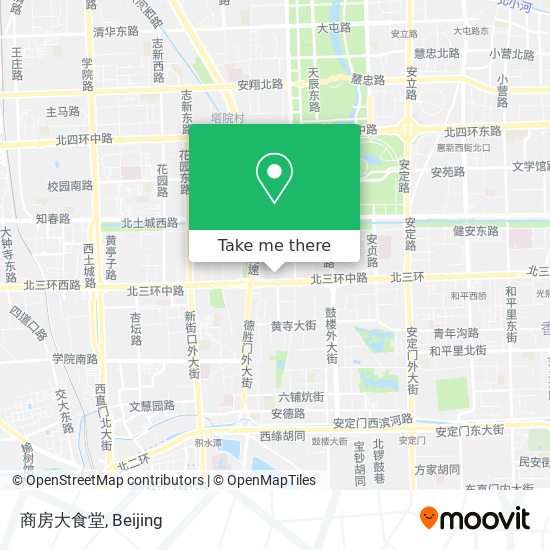 How To Get To 商房大食堂in 花园路街道by Bus Or Metro