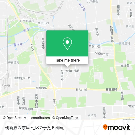 朝新嘉园东里-七区7号楼 map