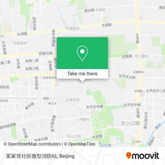 霍家营社区微型消防站 map