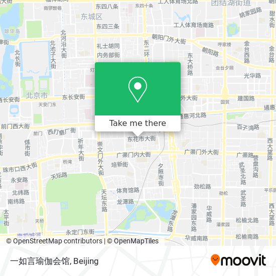 一如言瑜伽会馆 map