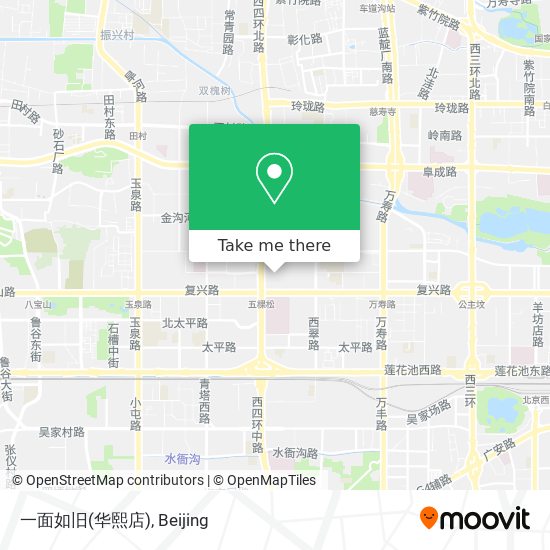 一面如旧(华熙店) map