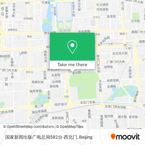 国家新闻出版广电总局582台-西北门 map
