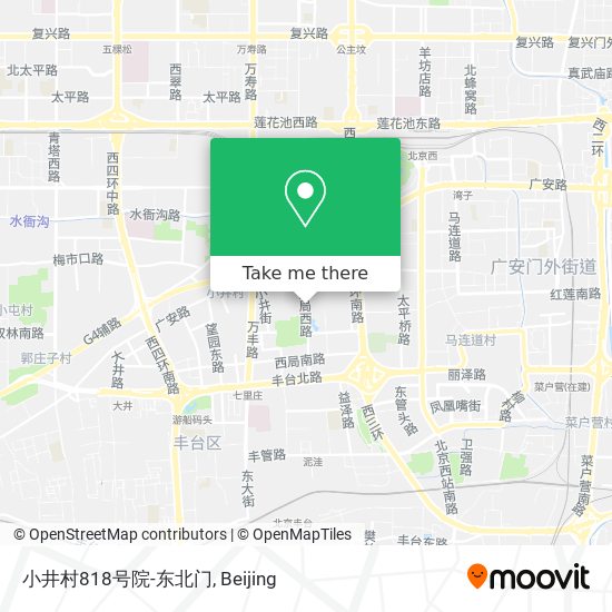 小井村818号院-东北门 map