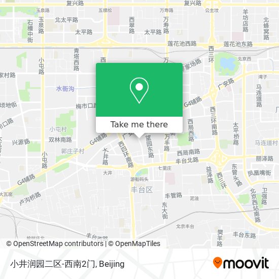 小井润园二区-西南2门 map