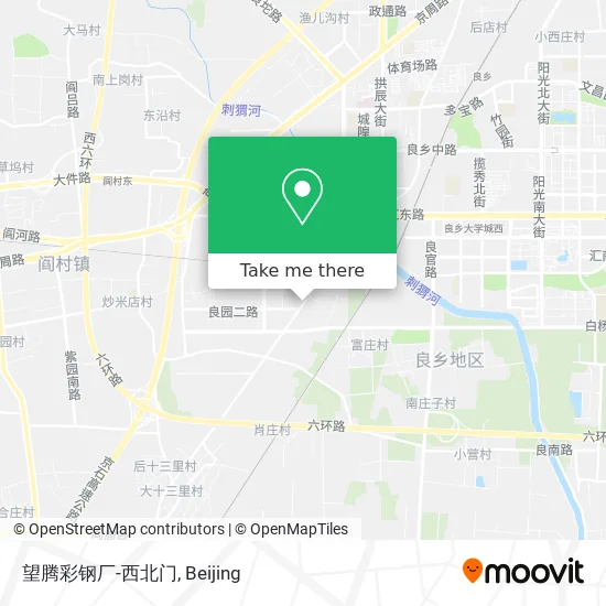 望腾彩钢厂-西北门 map