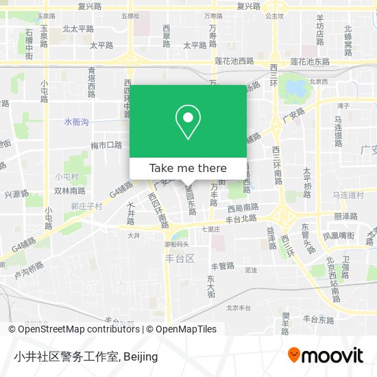 小井社区警务工作室 map