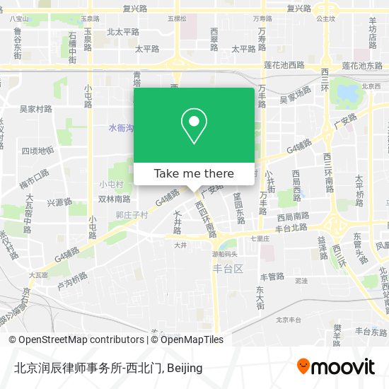 北京润辰律师事务所-西北门 map