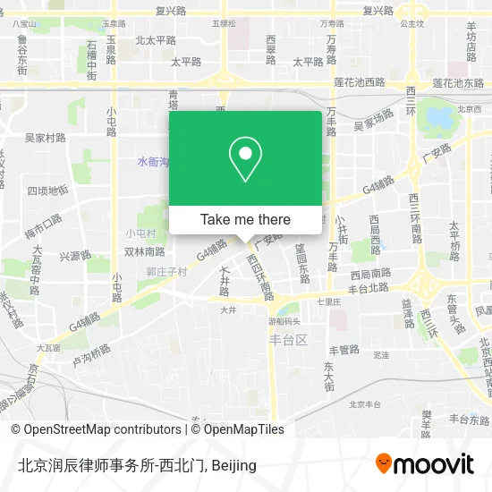 北京润辰律师事务所-西北门 map