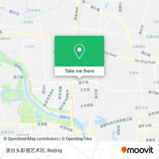 唐自头影视艺术区 map