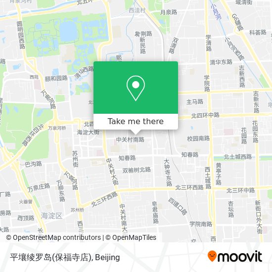 平壤绫罗岛(保福寺店) map