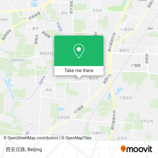西安庄路 map