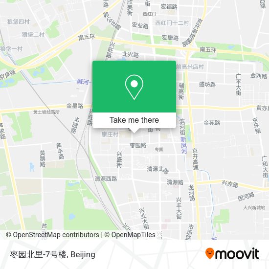 枣园北里-7号楼 map