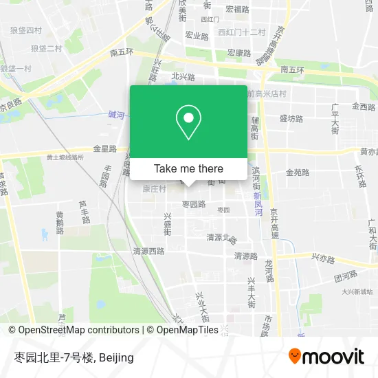 枣园北里-7号楼 map