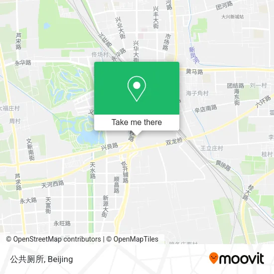 公共厕所 map