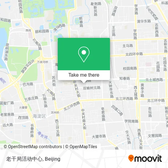 老干局活动中心 map