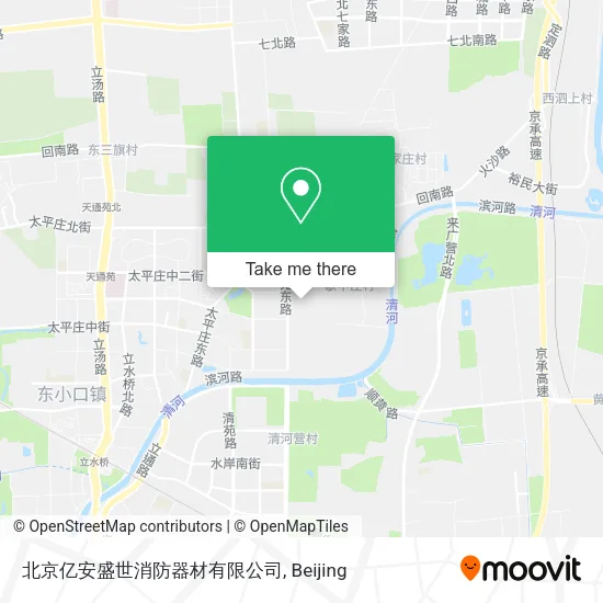 北京亿安盛世消防器材有限公司 map