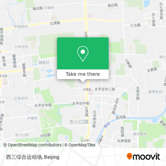 西三综合运动场 map