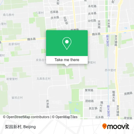 梨园新村 map