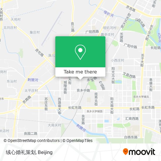 绒心婚礼策划 map