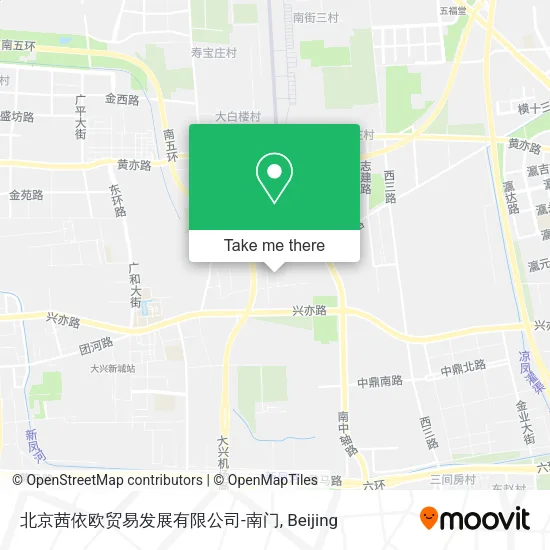 北京茜依欧贸易发展有限公司-南门 map