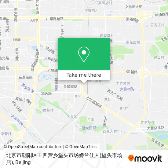 北京市朝阳区王四营乡垡头市场娇兰佳人(垡头市场店) map