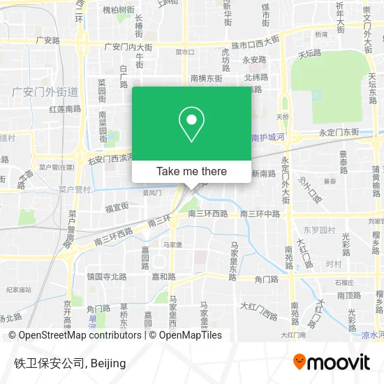 铁卫保安公司 map