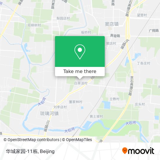 华城家园-11栋 map