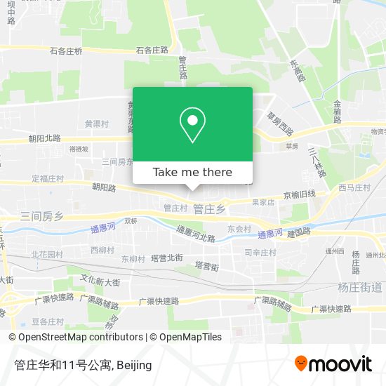 管庄华和11号公寓 map