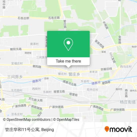 管庄华和11号公寓 map