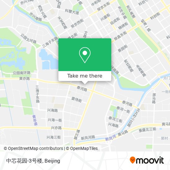 中芯花园-3号楼 map