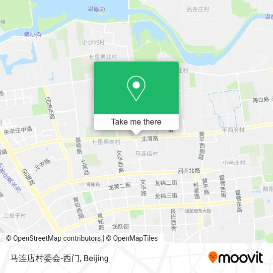 马连店村委会-西门 map