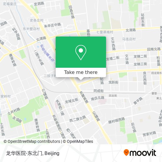 龙华医院-东北门 map