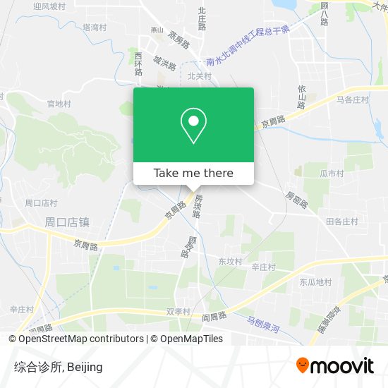 综合诊所 map