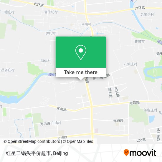 红星二锅头平价超市 map