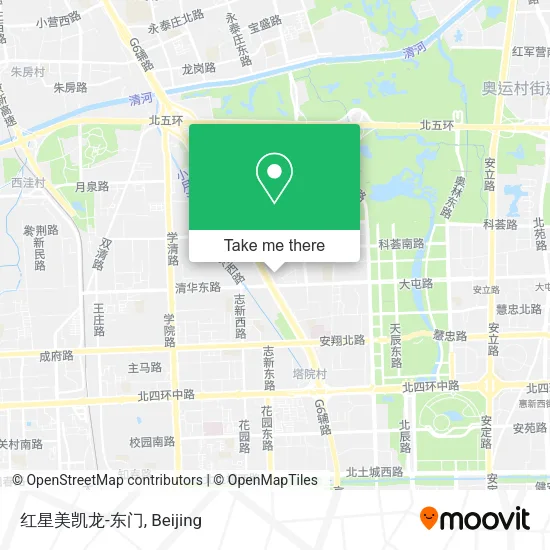 红星美凯龙-东门 map